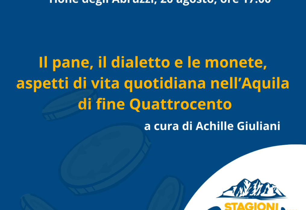 Il pane, il dialetto e le monete